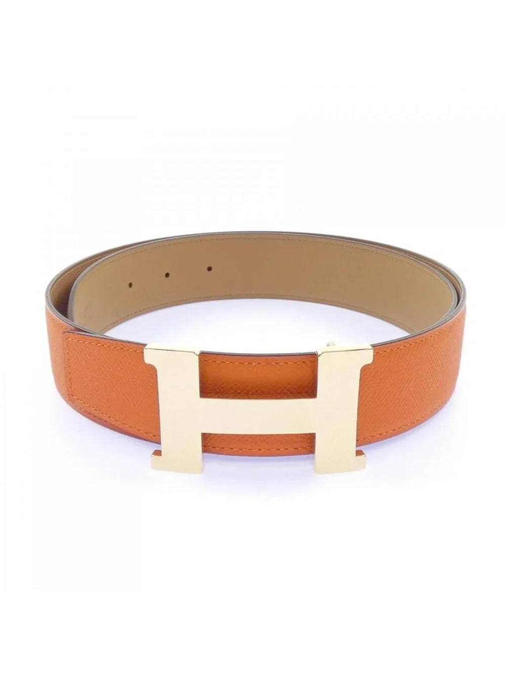 Hermes Belt Beige